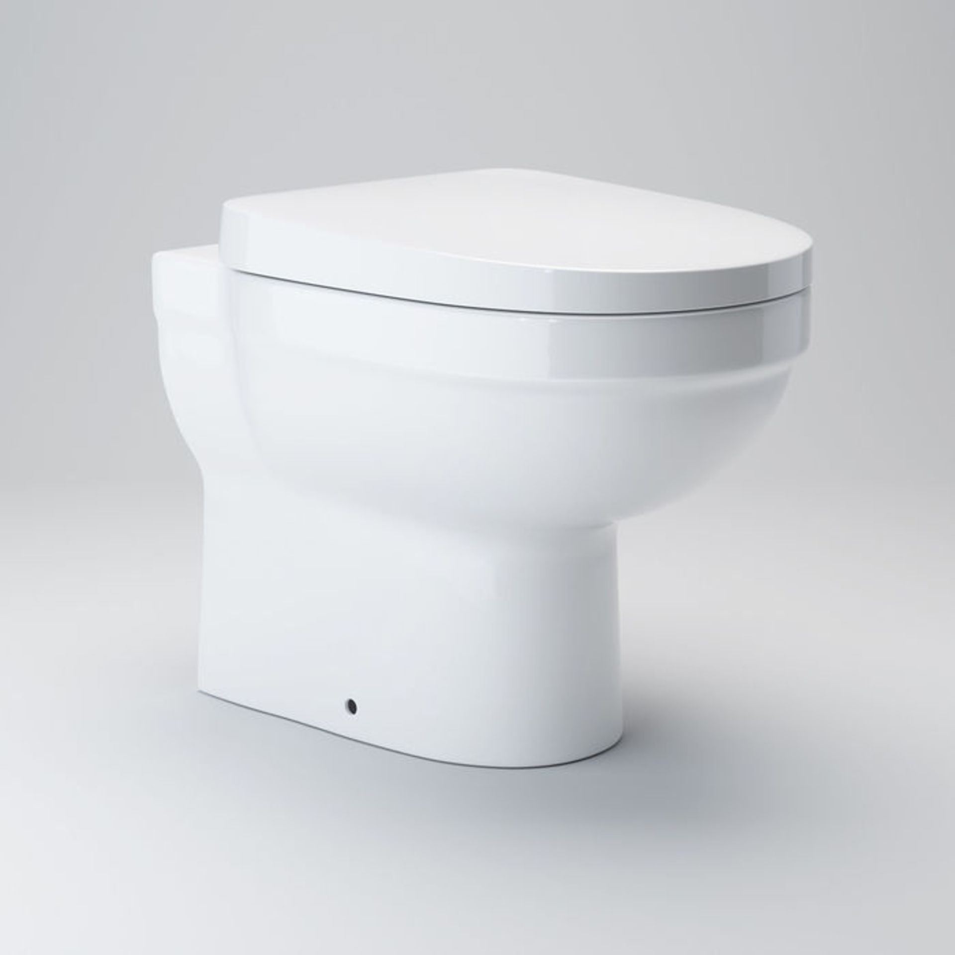 (O12) Sabrosa II Back to Wall Toilet inc Soft Close Seat. Made from White Vitreous China and - Image 3 of 4