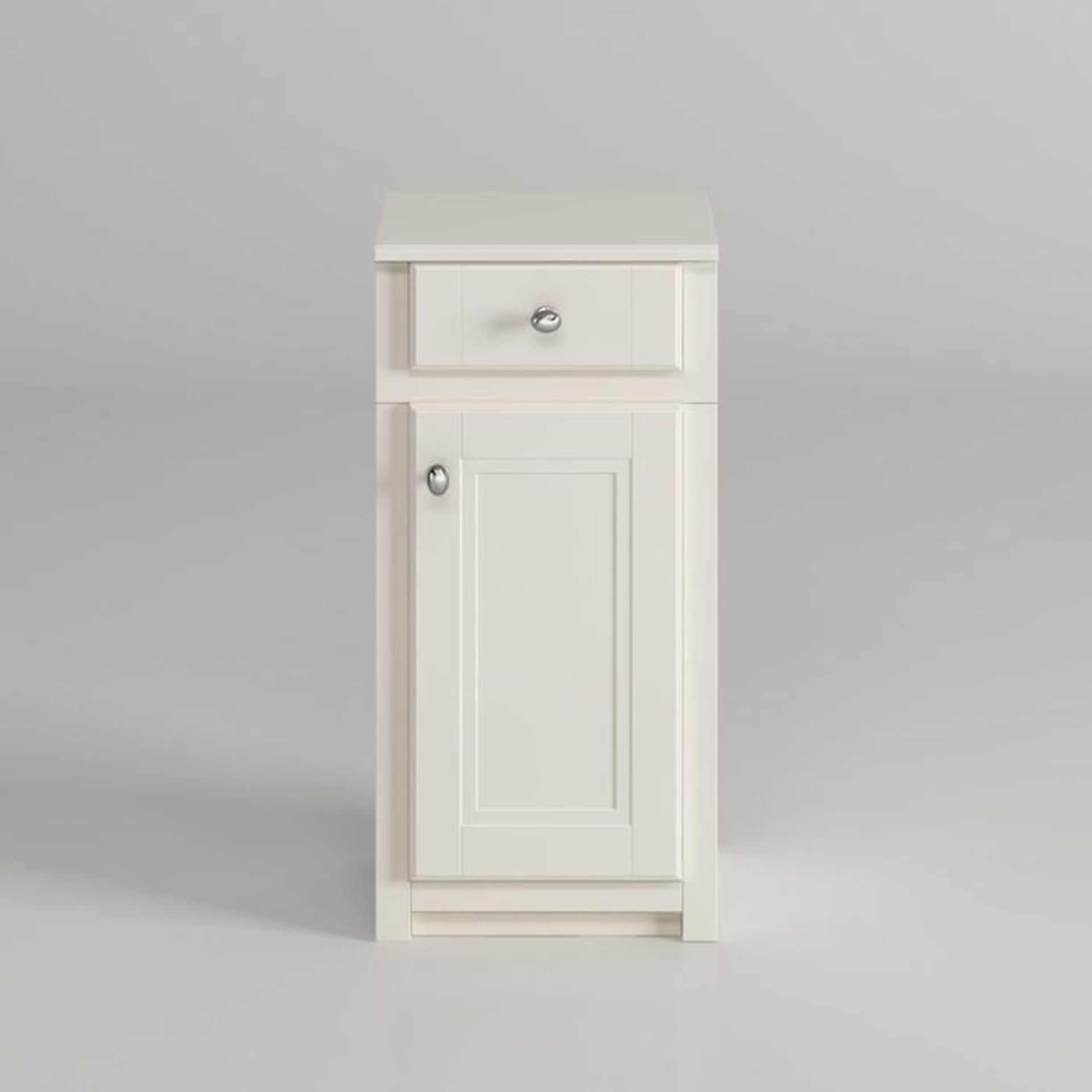 (H189) 400mm Cambridge Clotted Cream Floorstanding Side Cabinet. RRP £294.99. Traditional - Image 6 of 6