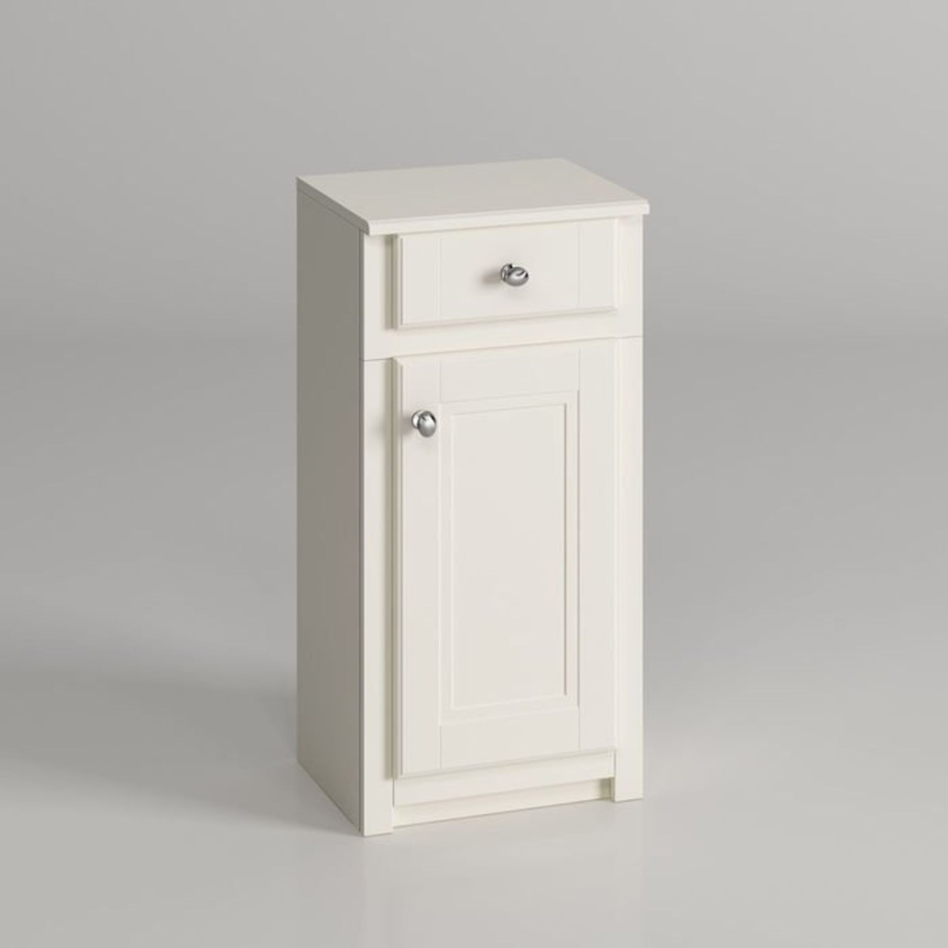 (H189) 400mm Cambridge Clotted Cream Floorstanding Side Cabinet. RRP £294.99. Traditional - Image 5 of 6