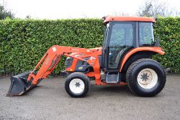 Kioti DK551C Compact Tractor With KL1595 Loader