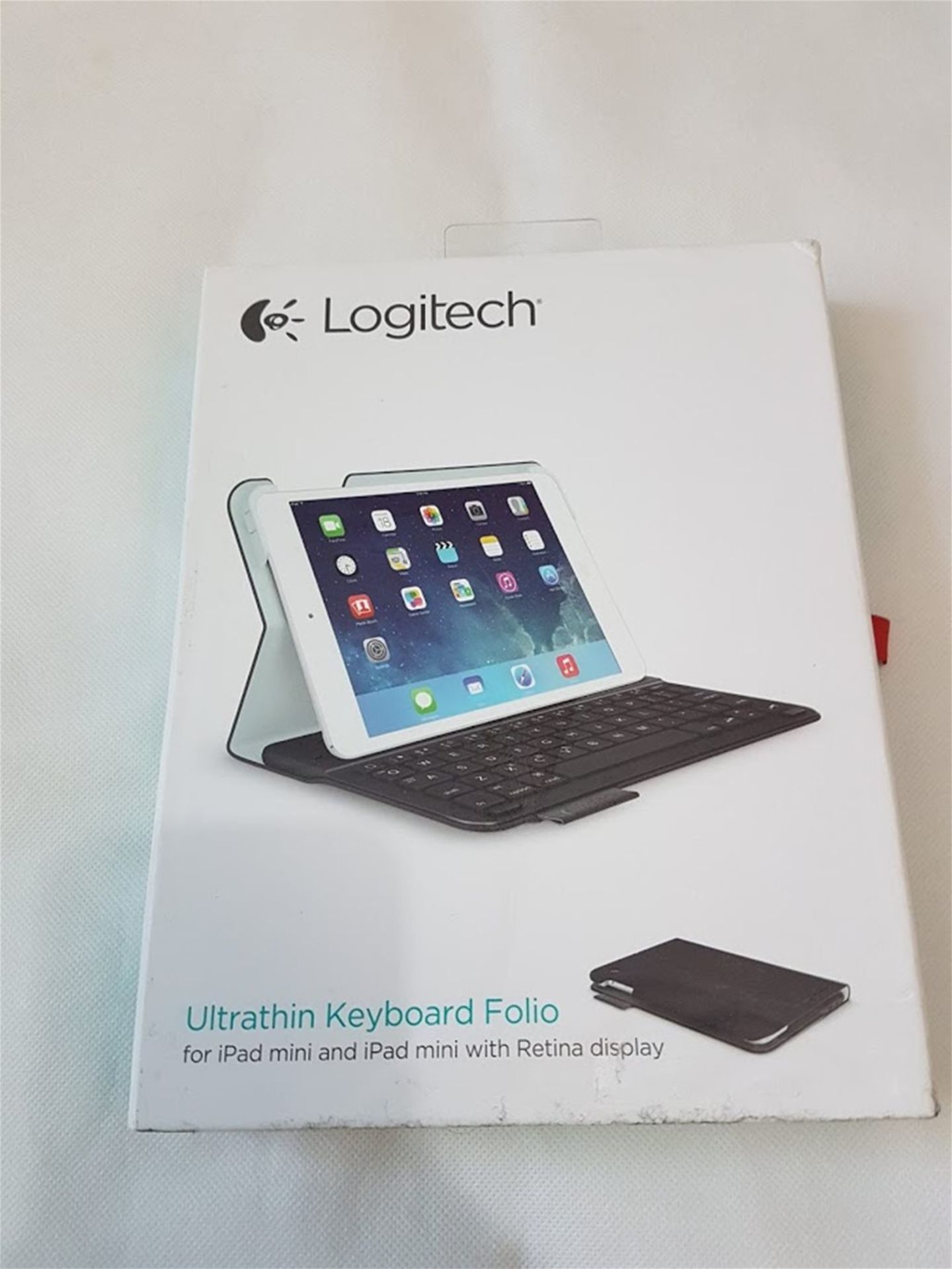 Logitech Ultrathin Keyboard Folio Case for iPad Mini RRP £59.99 Customer Return