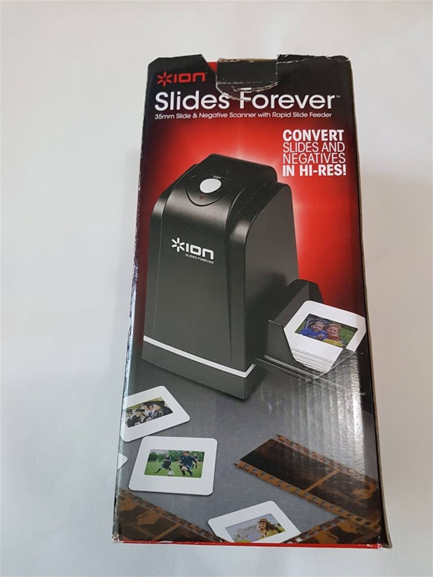 ION Audio Slides Forever USB 35 mm Slide and Negative RRP £44.99 Customer Returns