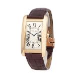 Cartier Tank Americaine 18K Yellow Gold - 1737