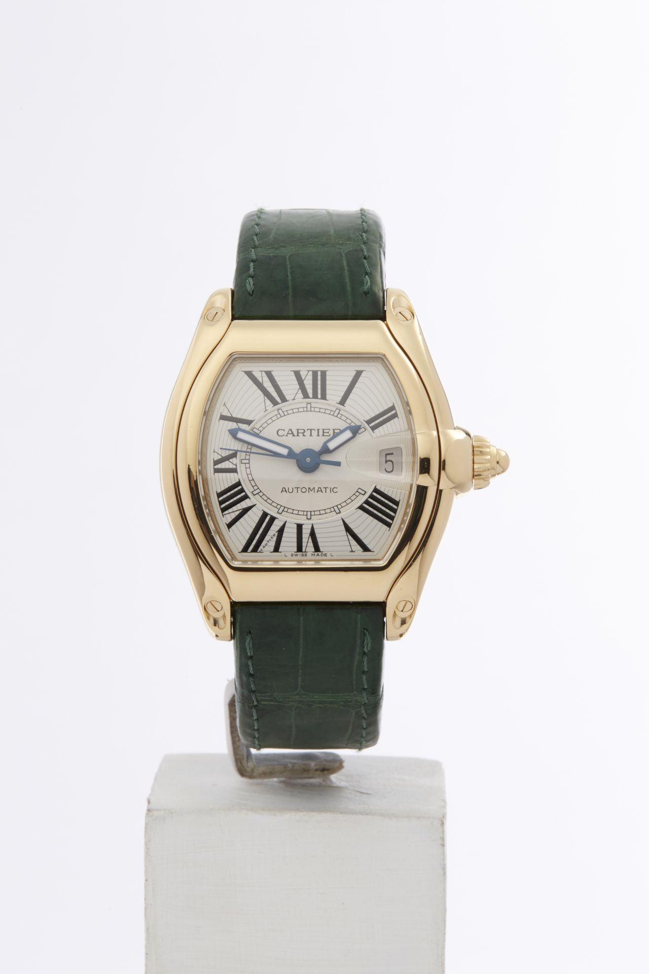 Cartier Roadster 18K Yellow Gold - W62005V2 - Image 4 of 11