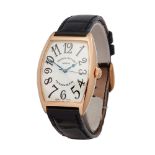 Franck Muller Cintree Curvex 18K Rose Gold - 2852 SC