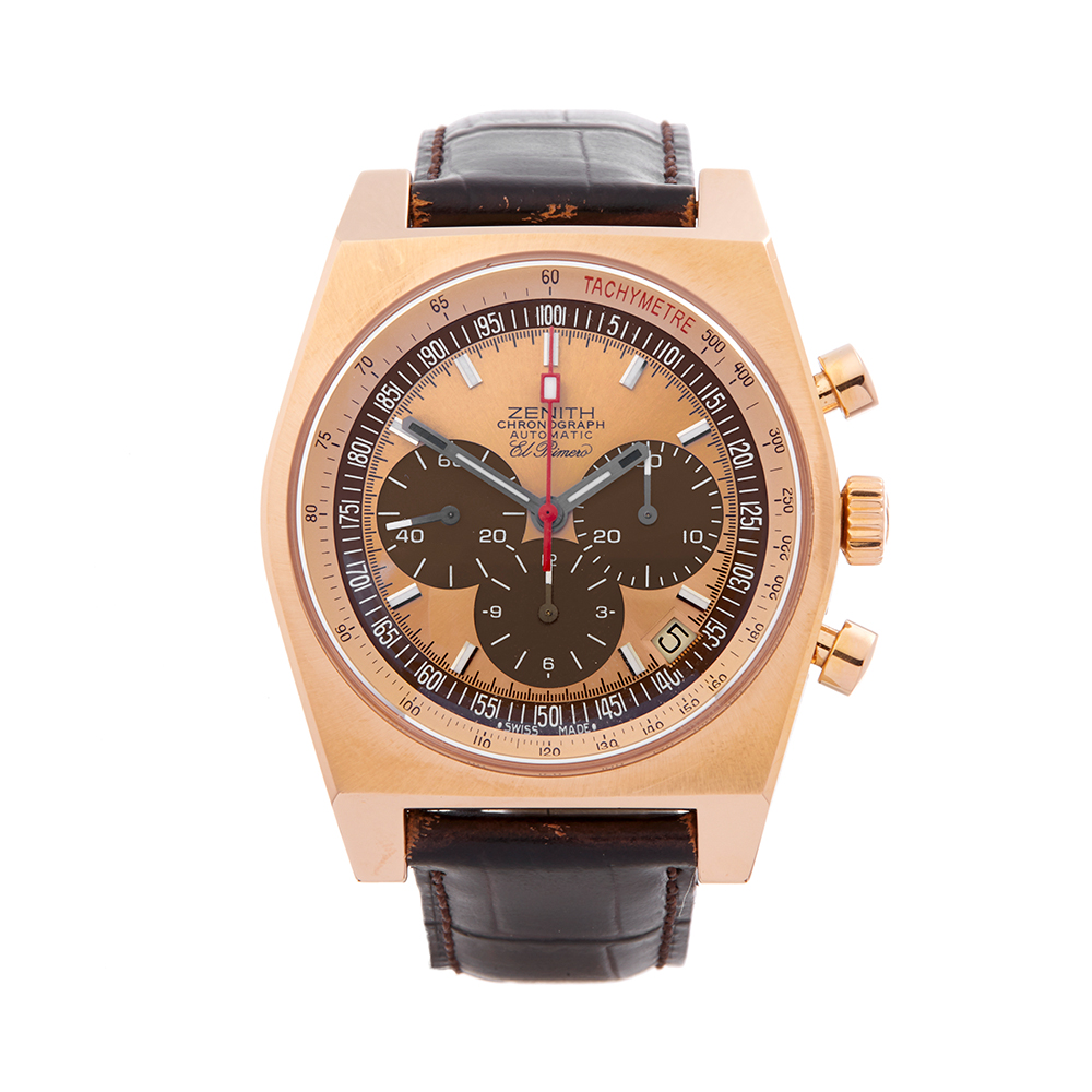 Zenith Vintage Chronograph 18K Rose Gold - 18.1969.469 - Bild 2 aus 8