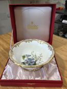 Spode Stafford Flowers, footed bowl, 20.5 cms