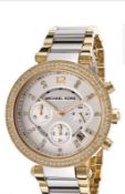 BRAND NEW LADIES MICHAEL KORS WATCH MK5687, COMPLETE WITH ORIGINAL BOX AND MANUAL - FREE P & P