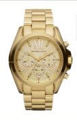 BRAND NEW LADIES MICHAEL KORS WATCH MK5605, COMPLETE WITH ORIGINAL BOX AND MANUAL - FREE P & P