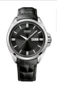 BRAND NEW GENTS HUGO BOSS WATCH 1512874, COMPLETE WITH ORIGINAL PACKAGING AND MANUAL - FREE P & P