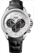 BRAND NEW GENTS HUGO BOSS WATCH 1512880, COMPLETE WITH ORIGINAL PACKAGING AND MANUAL - FREE P & P