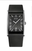 BRAND NEW GENTS HUGO BOSS WATCH 1512980, COMPLETE WITH ORIGINAL PACKAGING AND MANUAL - FREE P & P