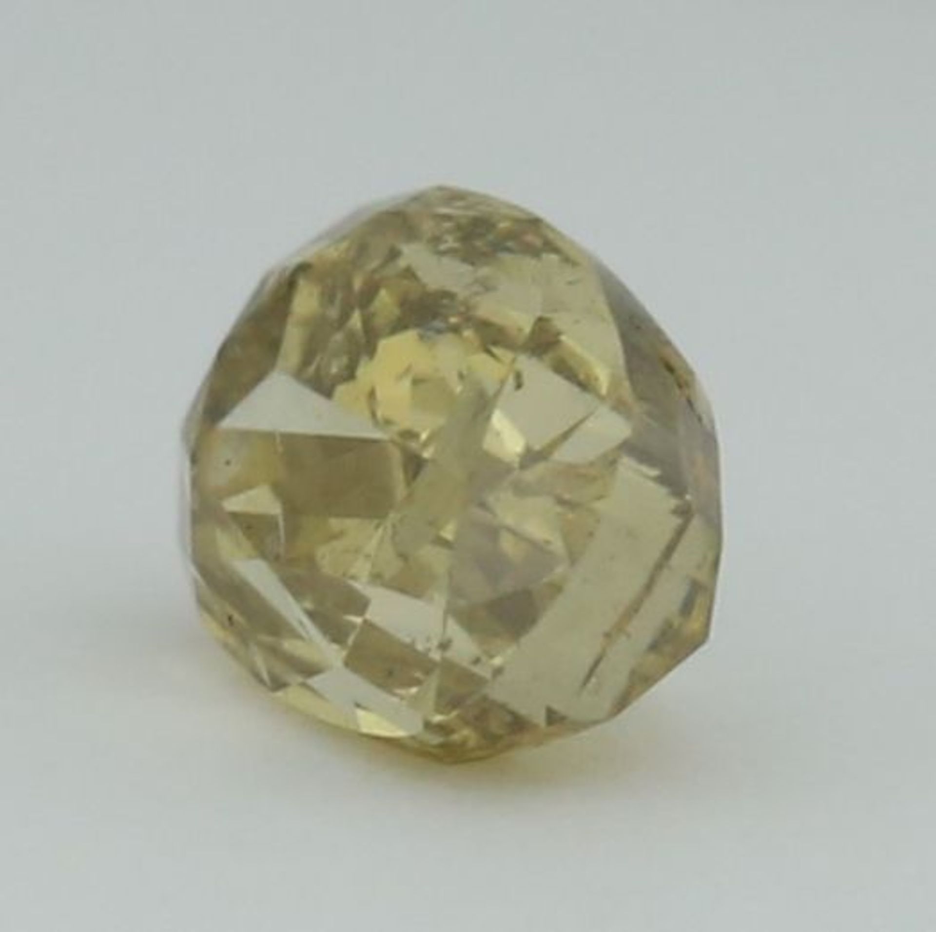 IGI Certified 0.52 ct. Brownish Yellow Diamond - Image 5 of 10