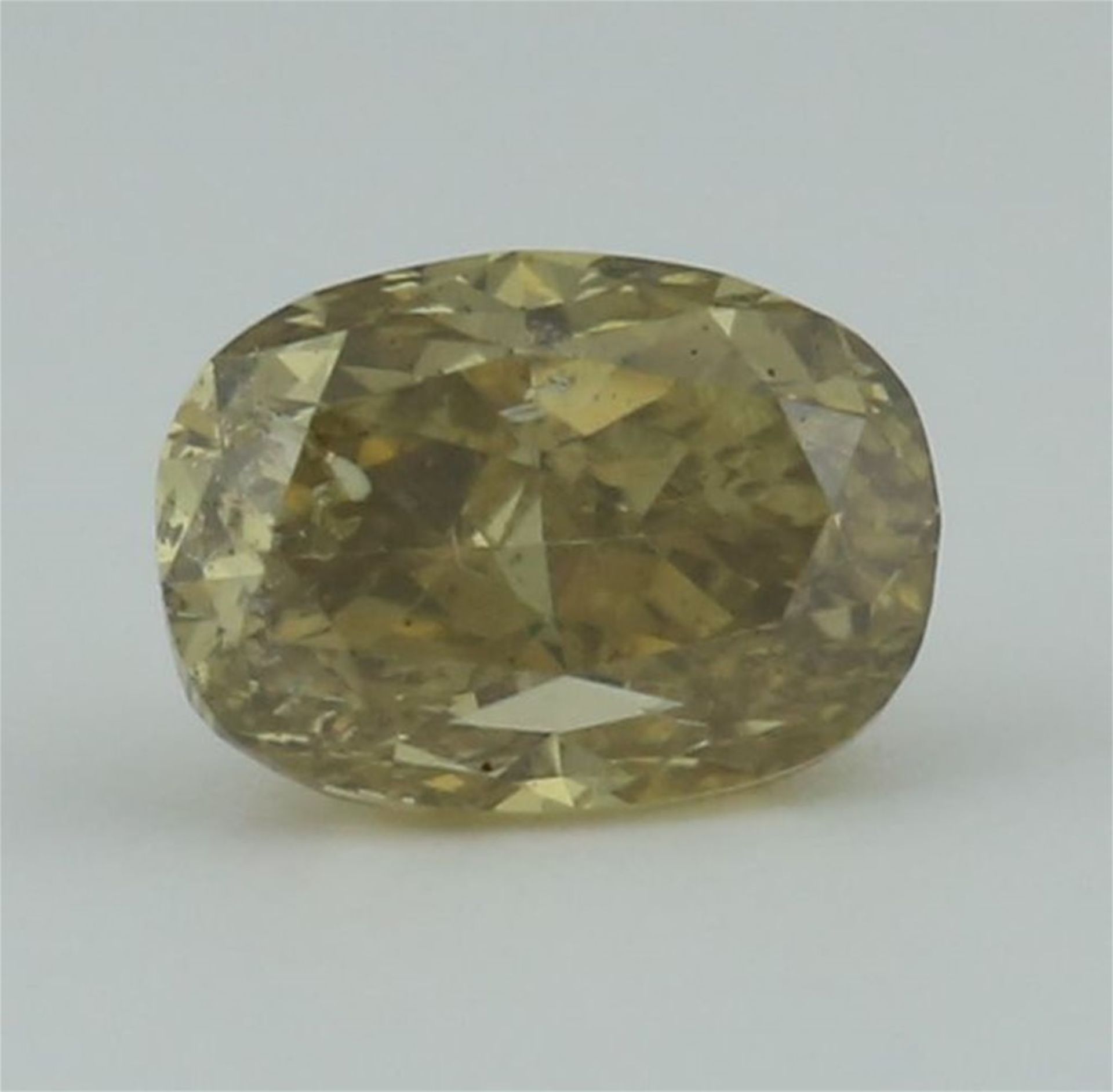IGI Certified 0.52 ct. Brownish Yellow Diamond - Image 3 of 10