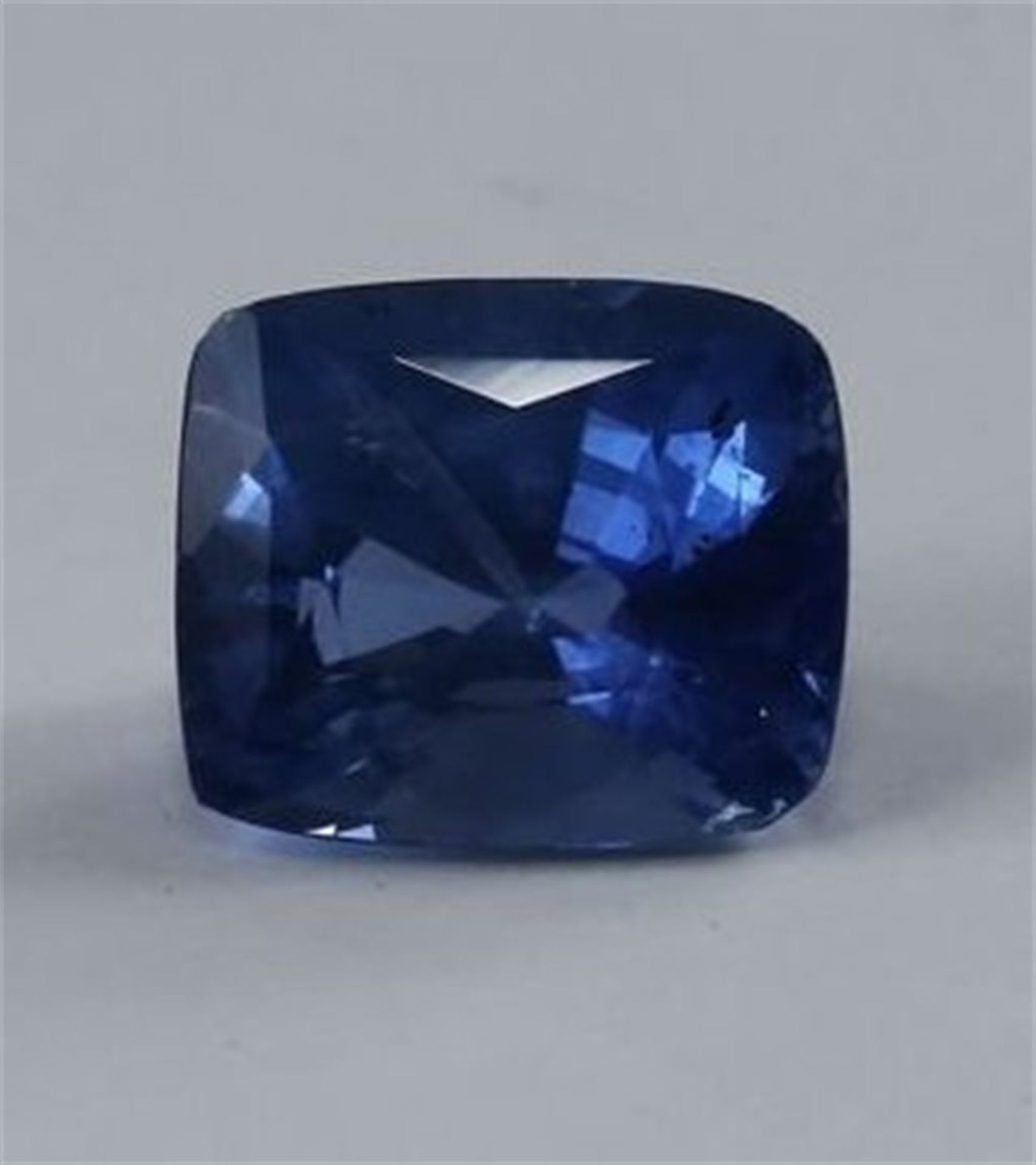 GIA Certified 5.03 ct. Blue Sapphire Untreated