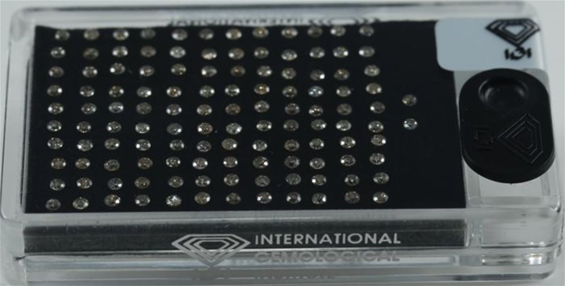 IGI Sealed 3.32 ct. “Diamond D-Box” - Light Brown - Image 2 of 4