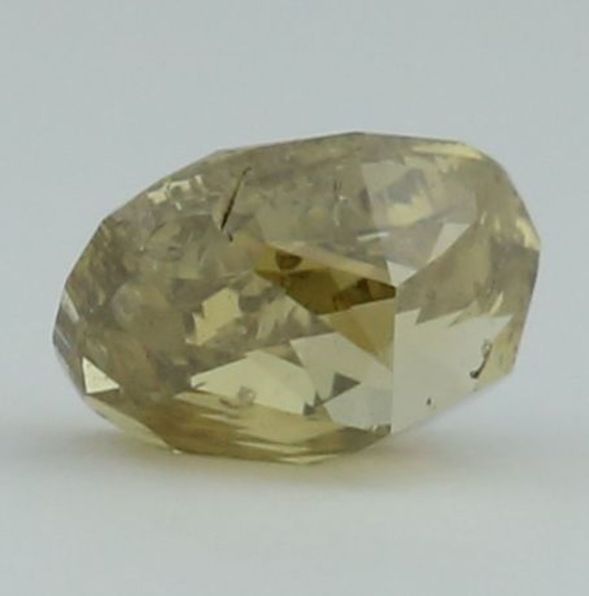 IGI Certified 0.52 ct. Brownish Yellow Diamond - Image 8 of 10