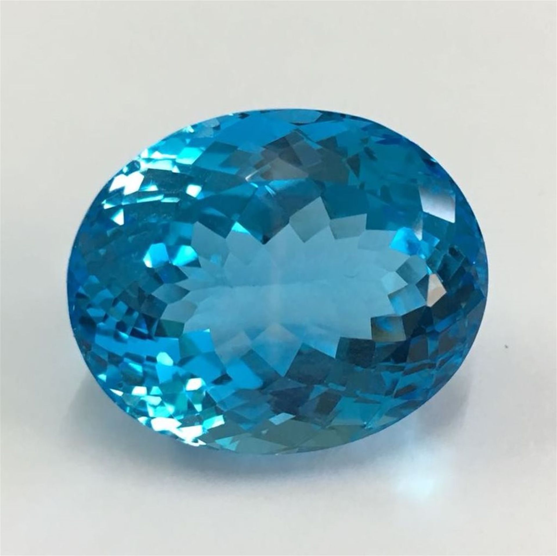 GIA Certified 50.54 ct. Blue Topaz - Image 2 of 7