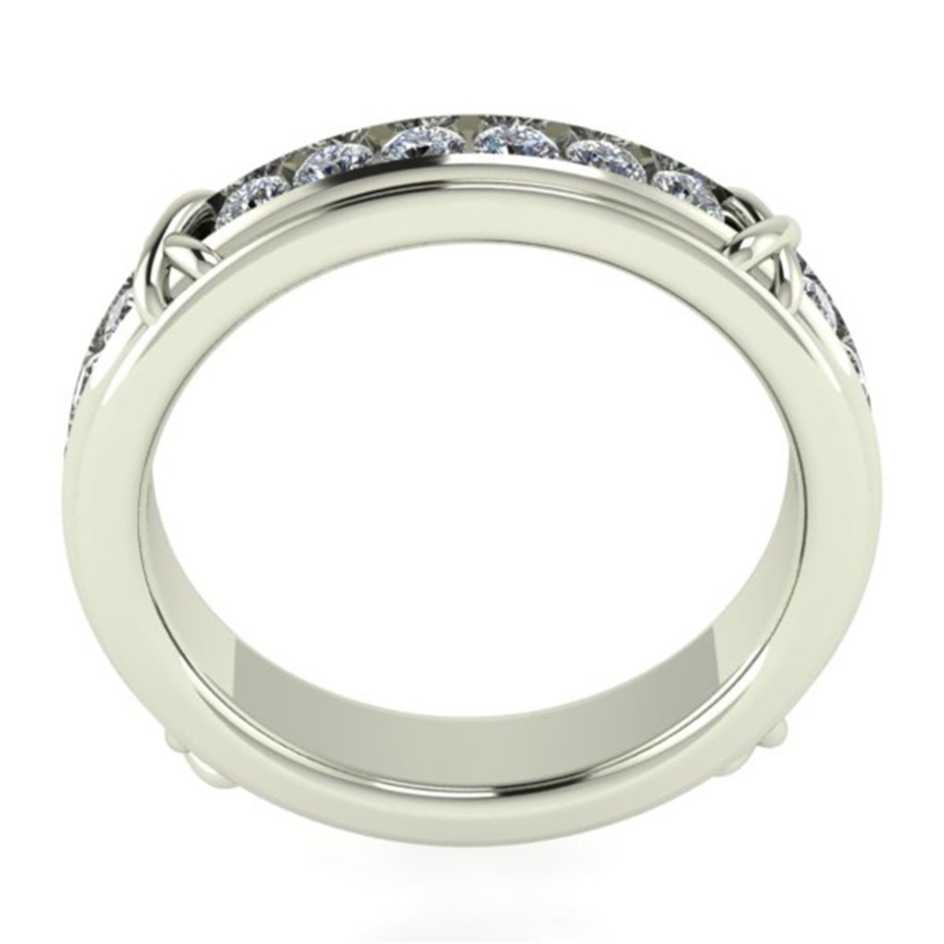 14 K / 585 White Gold Diamond Ring - Image 4 of 4
