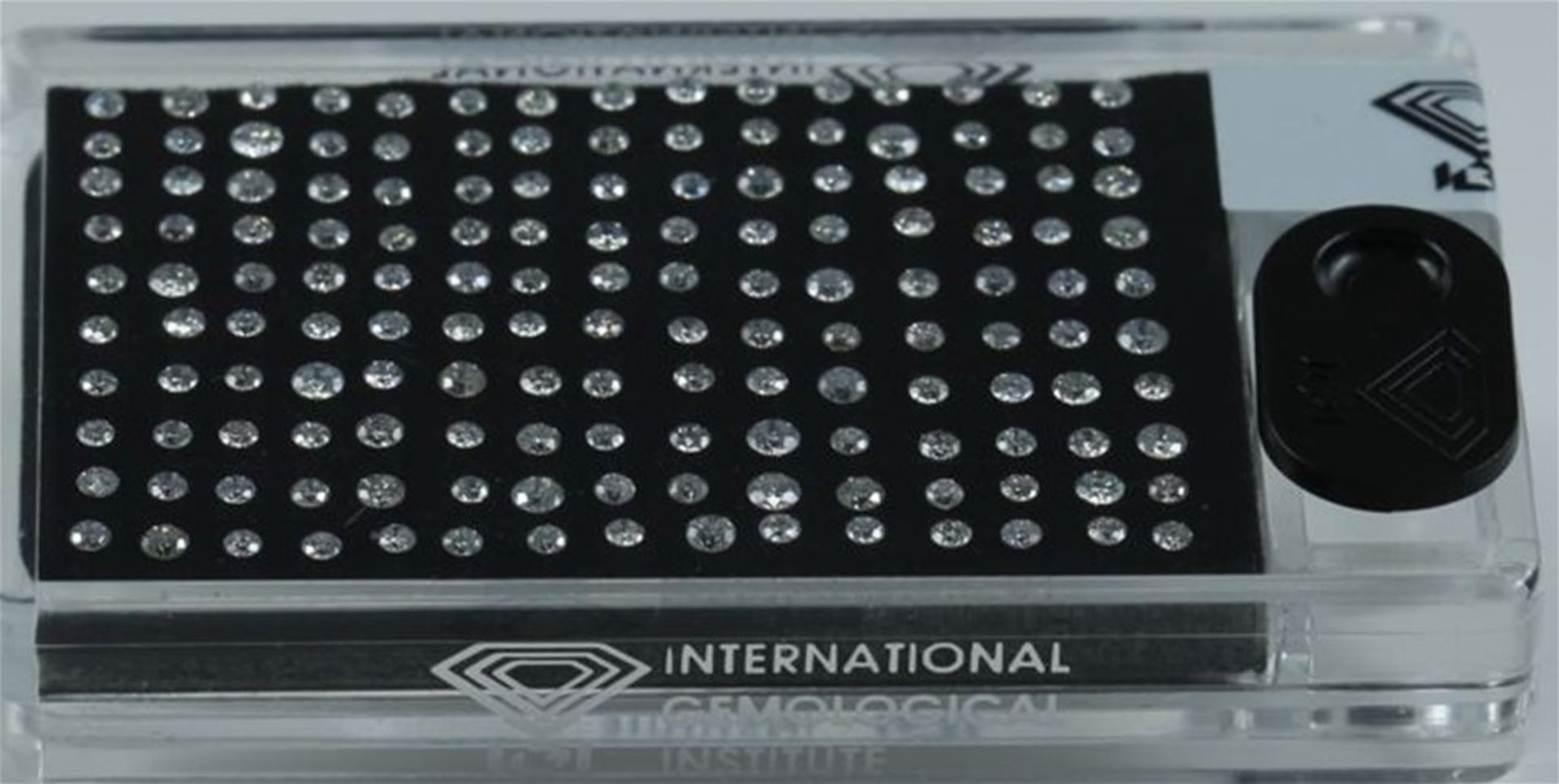 IGI Sealed 3.66 ct. "Diamond D Box" - G-H-I / I1 - I2 - Image 2 of 4