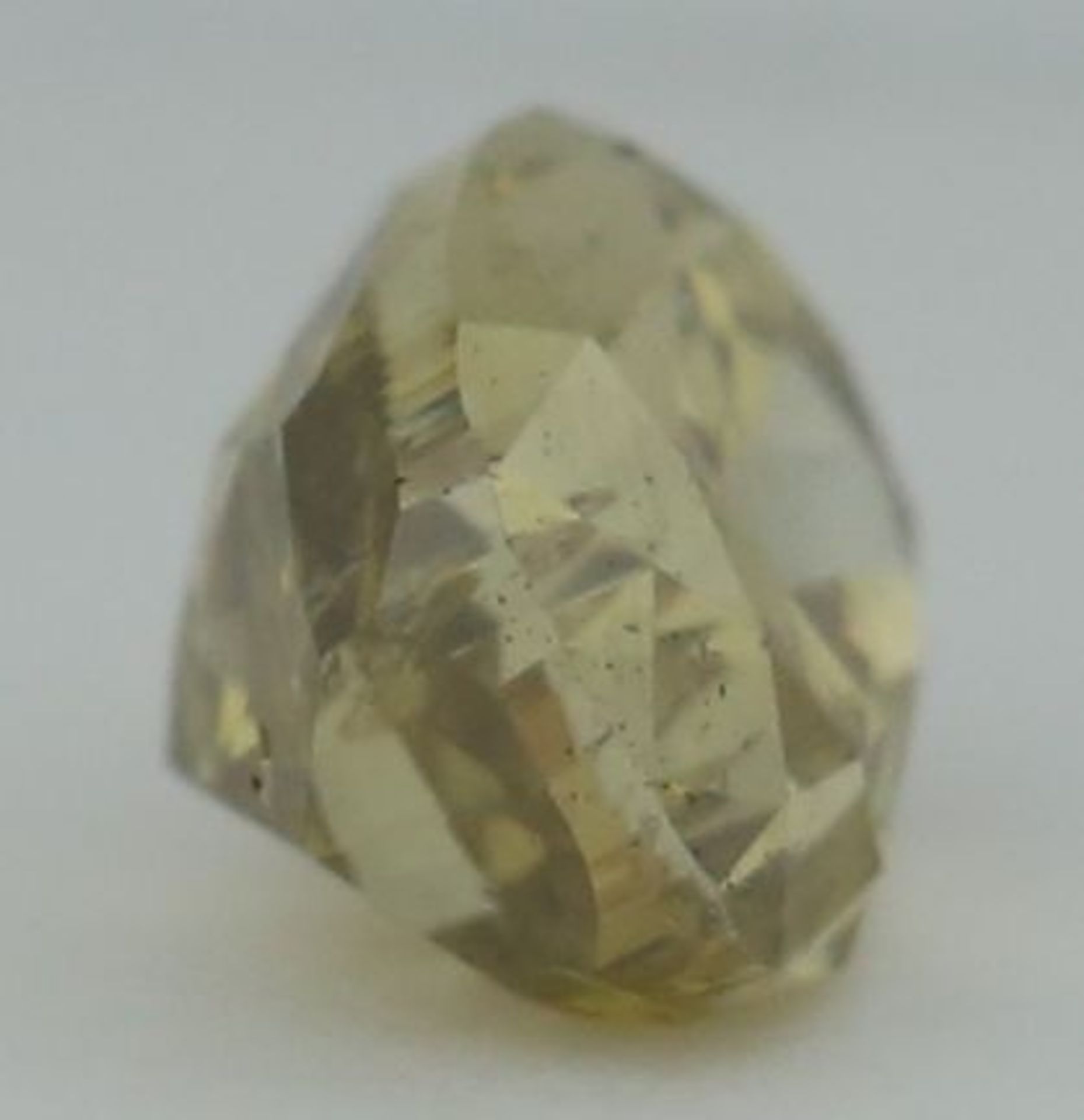 IGI Certified 0.52 ct. Brownish Yellow Diamond - Image 9 of 10
