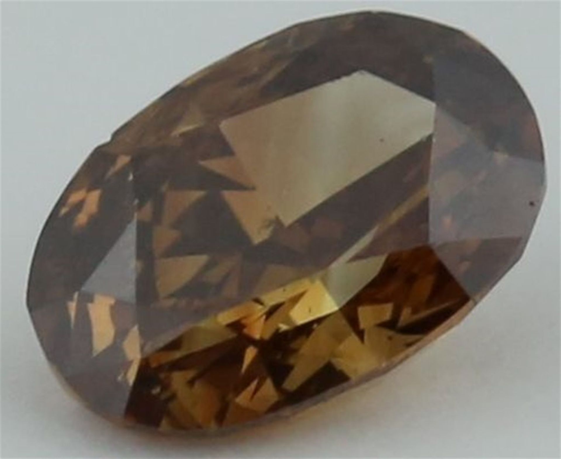 IGI Certified 0.42 ct. Fancy Brown Diamond