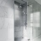 (Z146) Traditional Exposed Shower Kit Medium Head- Melbourne. Traditional exposed valve completes