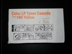 2 x Colour LP Toner Type 140 Yellow