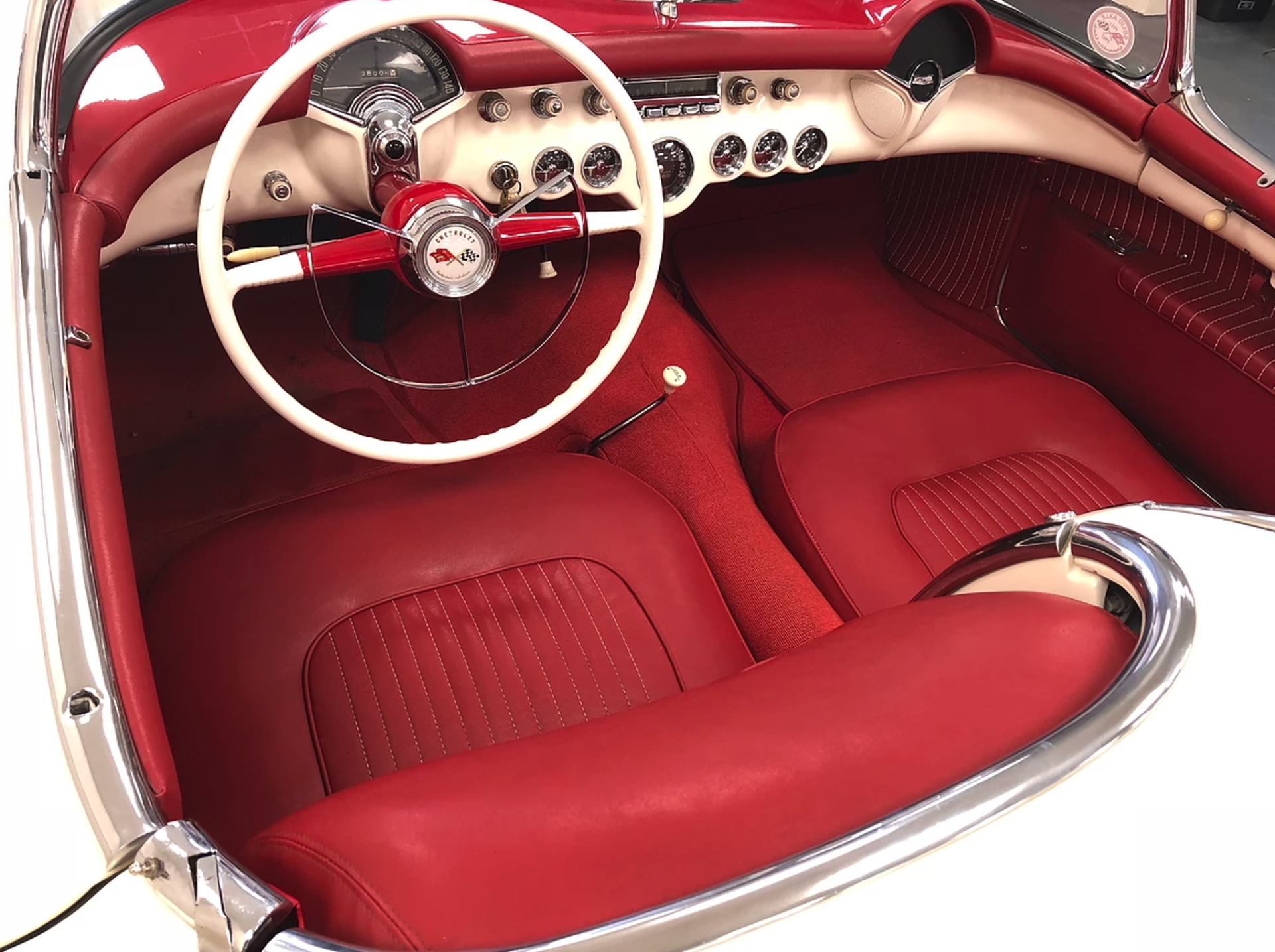 1954 Chevrolet Corvette - America's first true sports car - 13 year restoration - Bild 6 aus 14