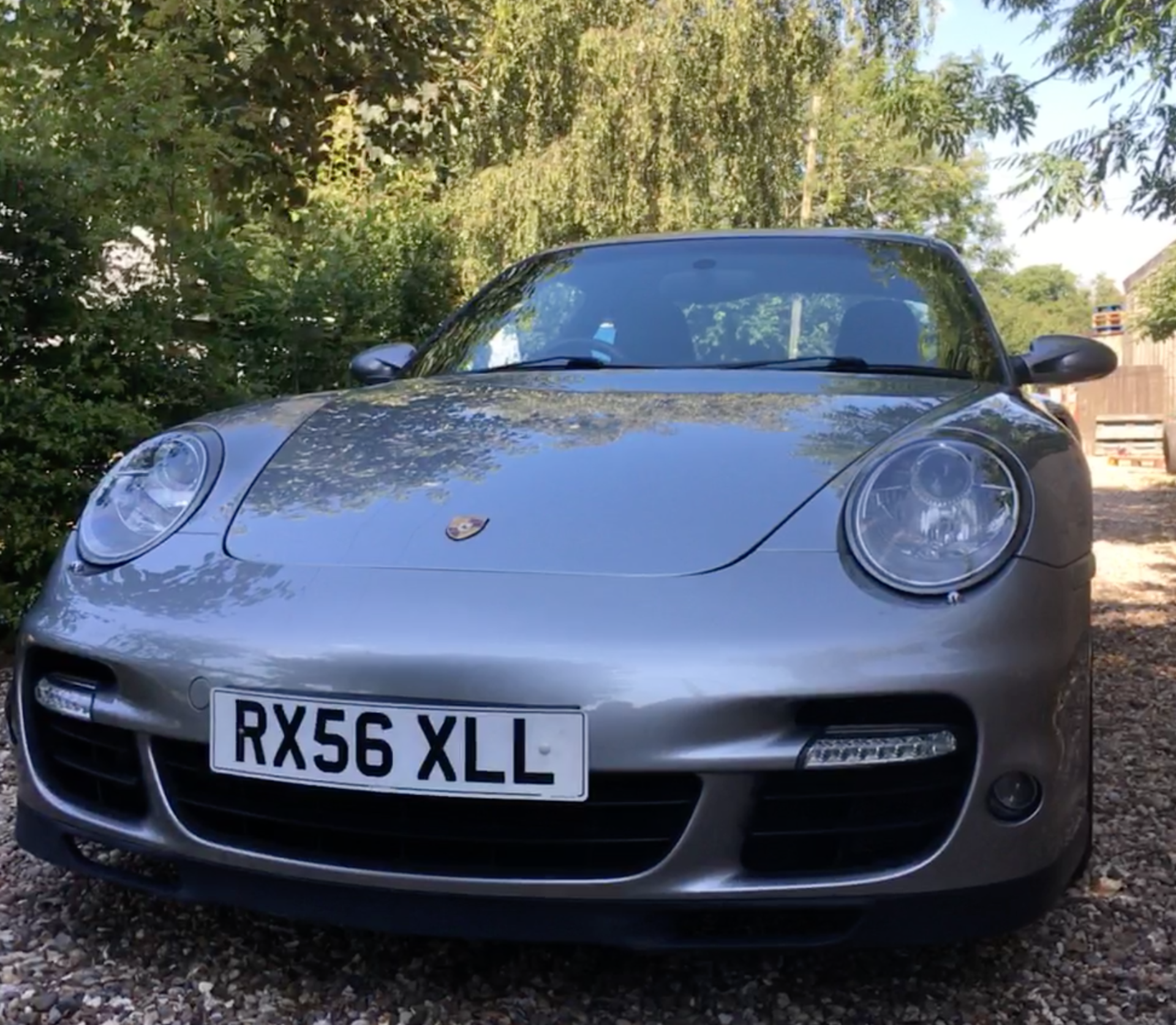 2006 Porsche 997 Manual turbo, in special order GT Silver with 8 former keepers.