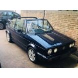 VW Golf MK1 GTI Rivage Leather Edition Convertible- K-Reg, 1993 HPI Clear.