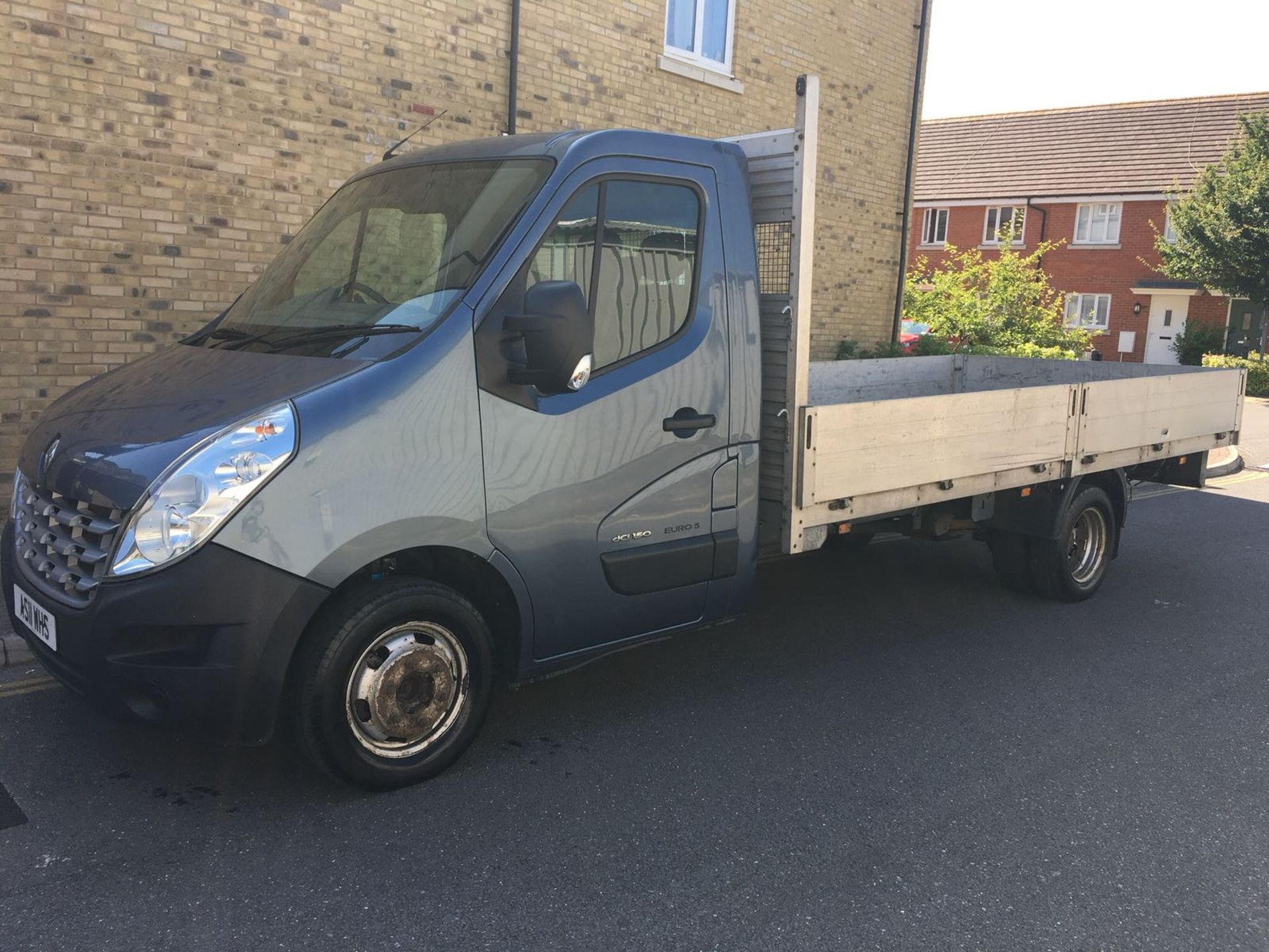 2012 RENAULT MASTER 2.3 DCI LL35 DROPSIDE PICKUP 3.5 TON GROSS TWIN WHEEL. 137,000 MILES.