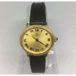 Baume & Mercier 18ct Solid Gold Ladies Watch. Model number - 38300