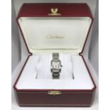 Cartier Tank Francaise ladies watch. Model number - 2384