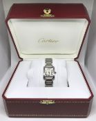 Cartier Tank Francaise ladies watch. Model number - 2384