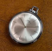 Oris Slim Stainless Steel Pocket Watch - No Reserve