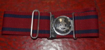Royal Engineer's Stable Belt And Buckle