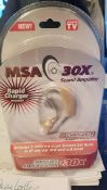 Clearance of 24 x msa 30x hearing aids - amplifies 30x
