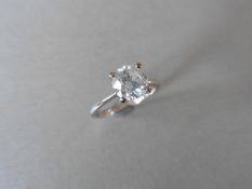 1.15ct diamond solitaire ring with an enhanced brilliant cut diamond. Gcolour and SI2 clarity. Set