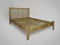 15x Hereford Oak Super Kingsize Bed (3 BOXES)
