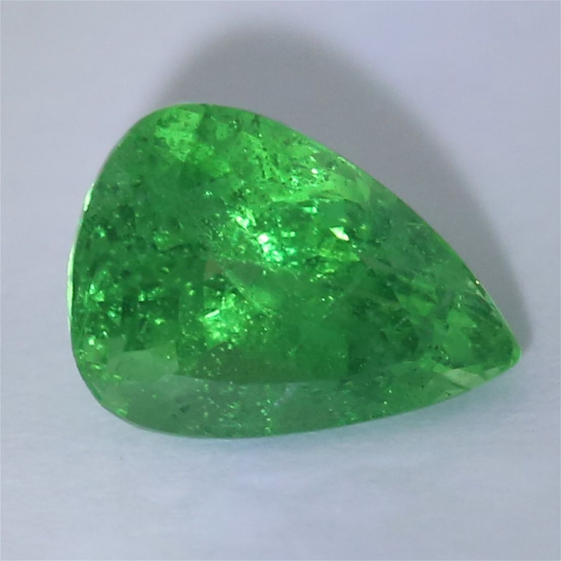 GIA Certified 2.48 ct. Tsavorite (Grossularite - Garnet) KENYA