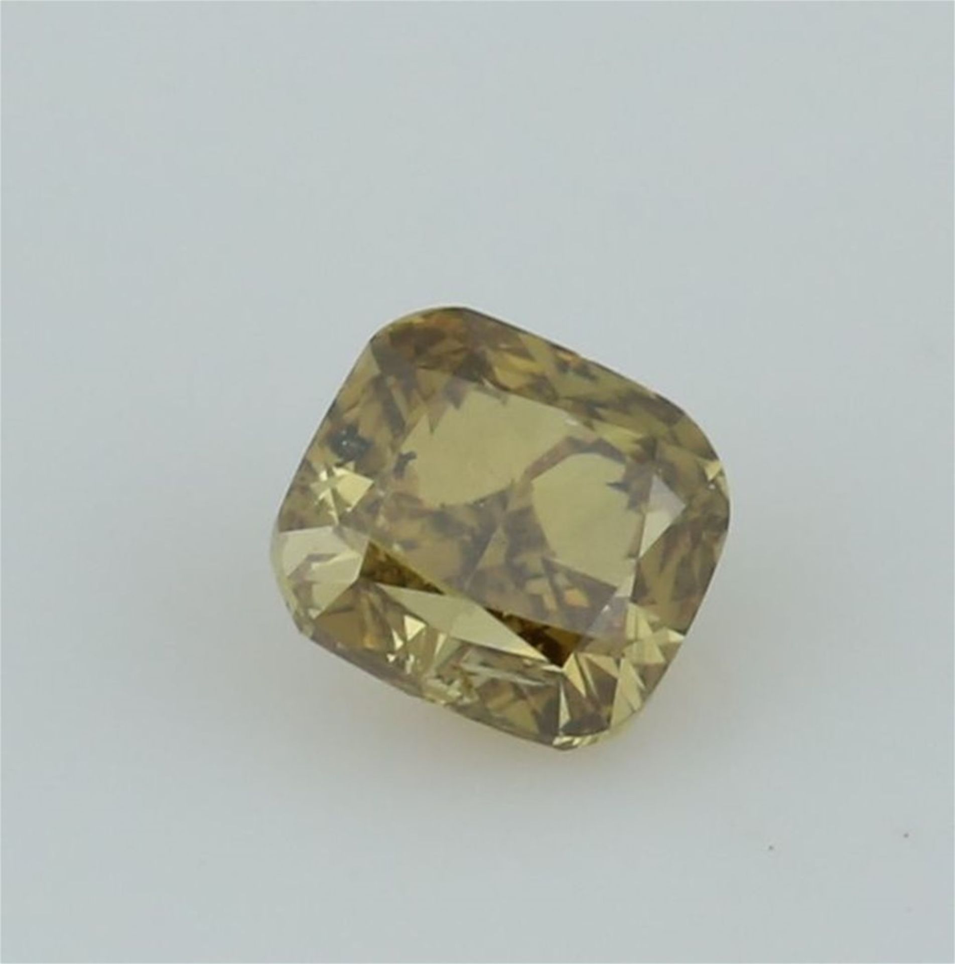 IGI Certified 0.45 ct. Diamond - Fancy Brownish Yellow - I 1 UNTREATED - Image 3 of 7
