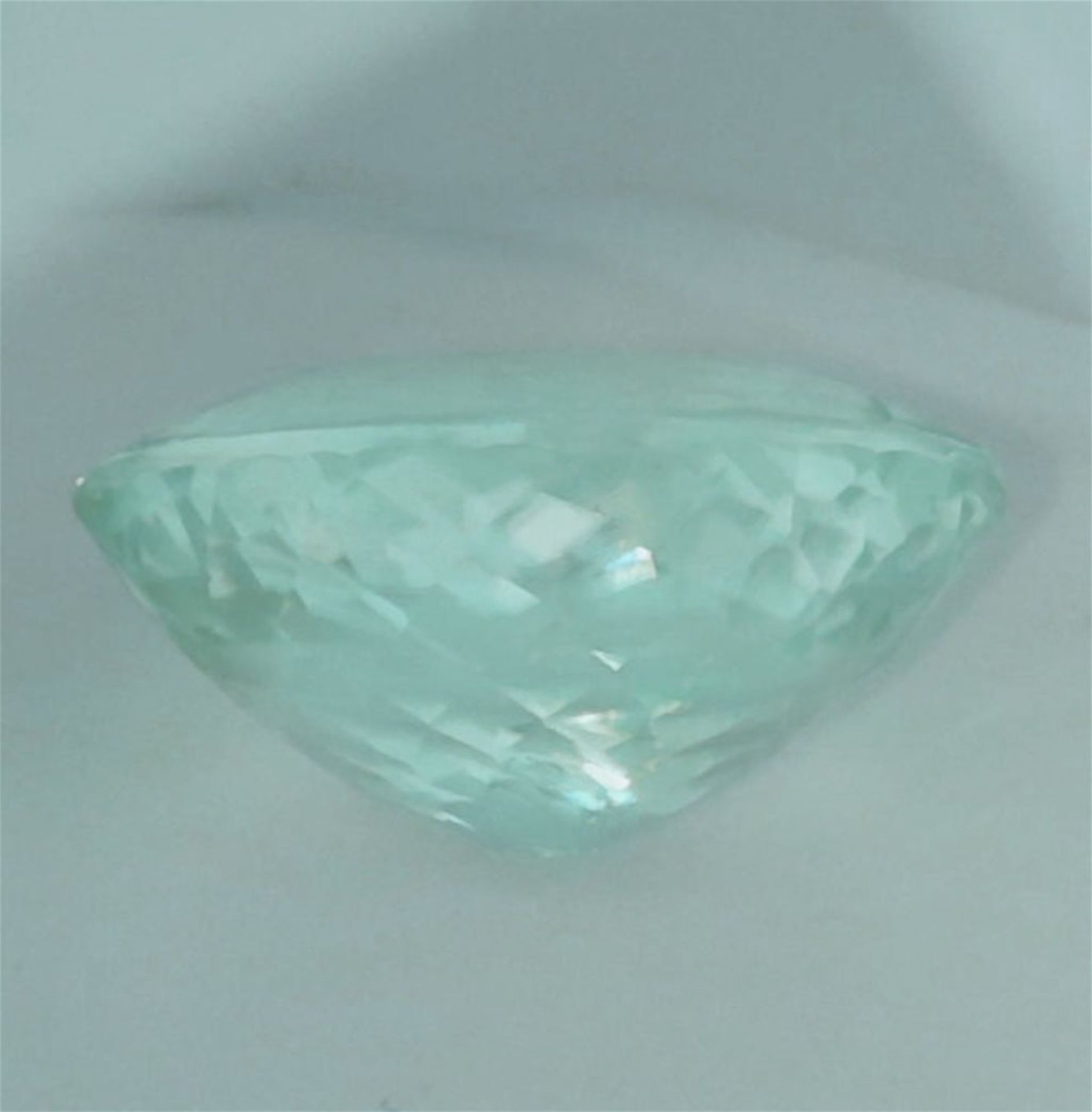 GIA Certified 15.14 ct. Neon Light Greenish Blue Paraiba Tourmaline - BRAZIL - Image 5 of 7