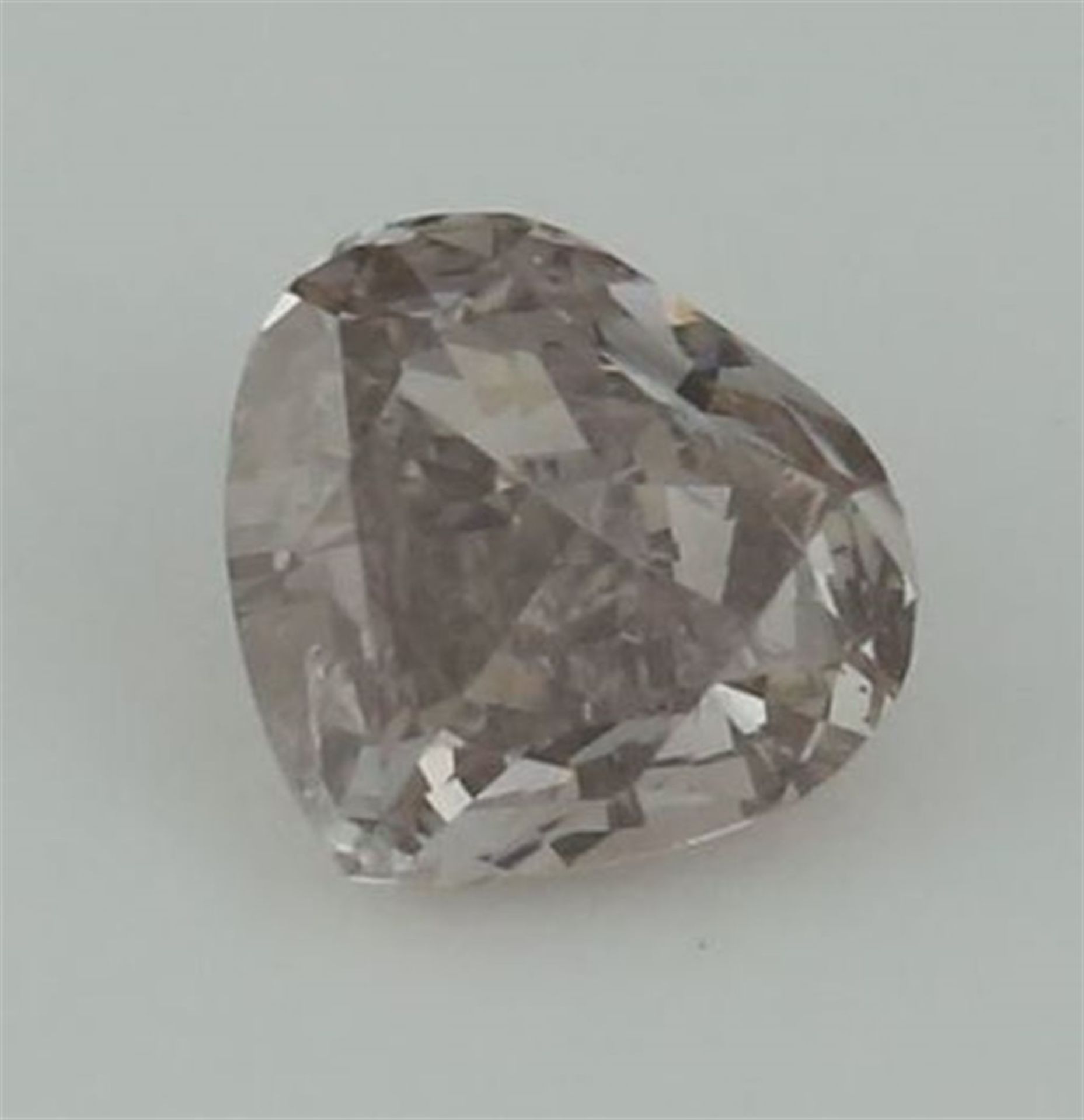 IGI Certified 0.52 ct. Pear Modified Brilliant Diamond - Very Light Brown - SI 2 UNTREATED