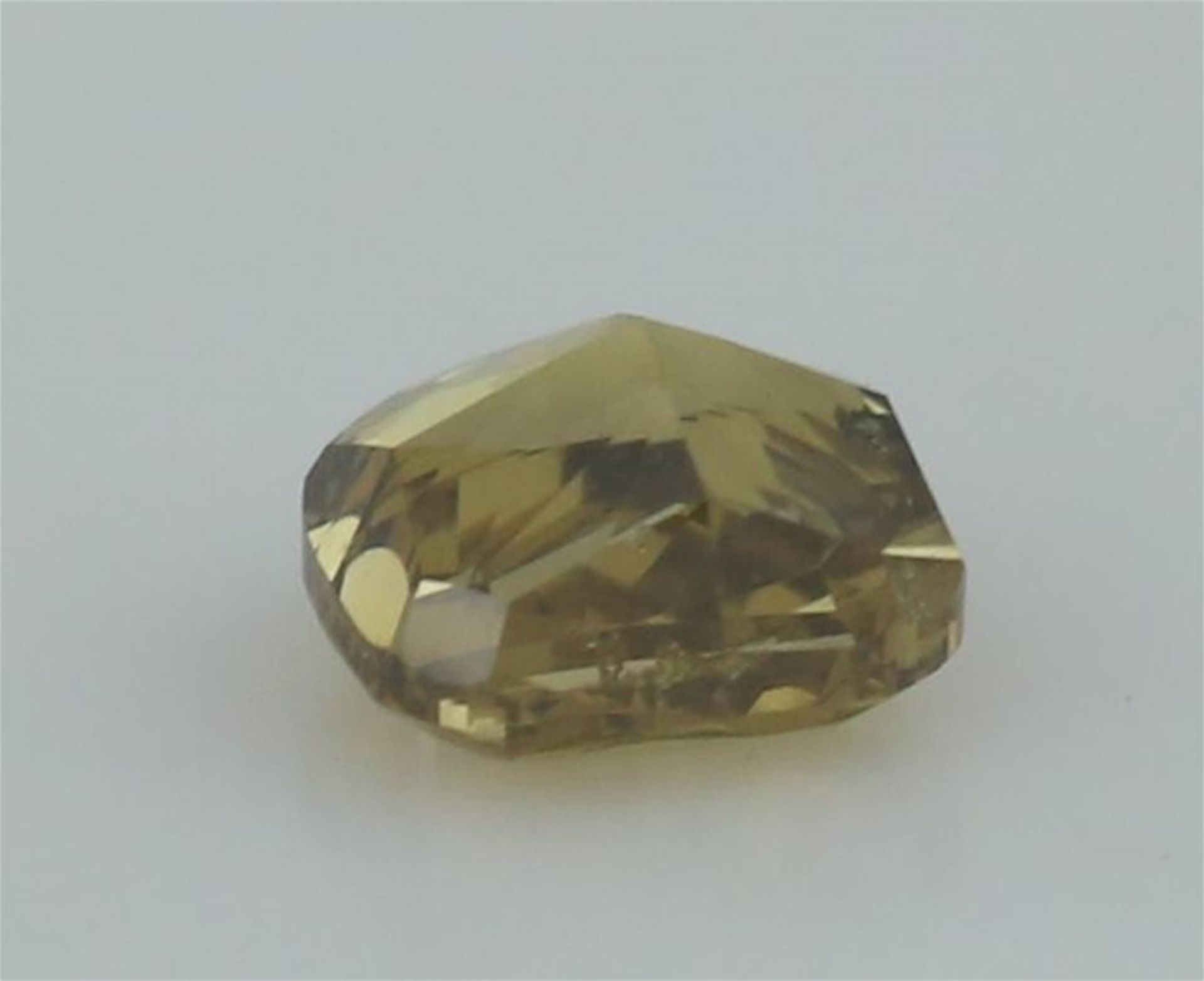 IGI Certified 0.45 ct. Diamond - Fancy Brownish Yellow - I 1 UNTREATED - Image 7 of 7