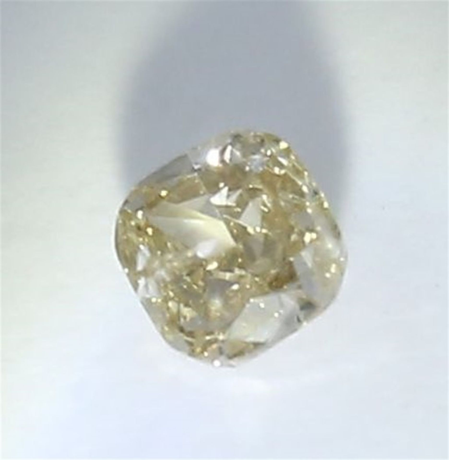 IGI Certified 0.56 ct. Square Cushion Modified Brilliant Diamond - Light Brown - I 2 - Image 5 of 10