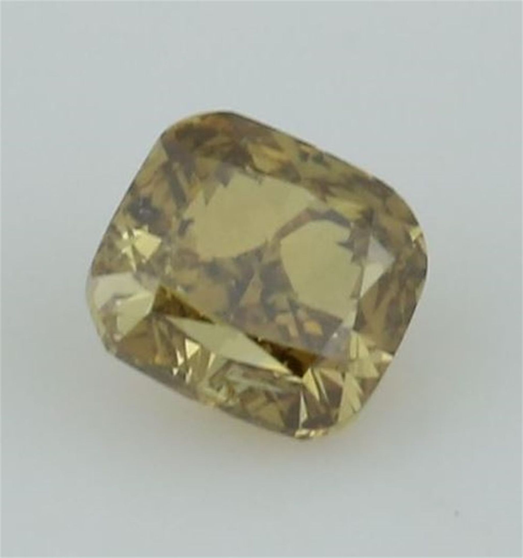 IGI Certified 0.45 ct. Diamond - Fancy Brownish Yellow - I 1 UNTREATED