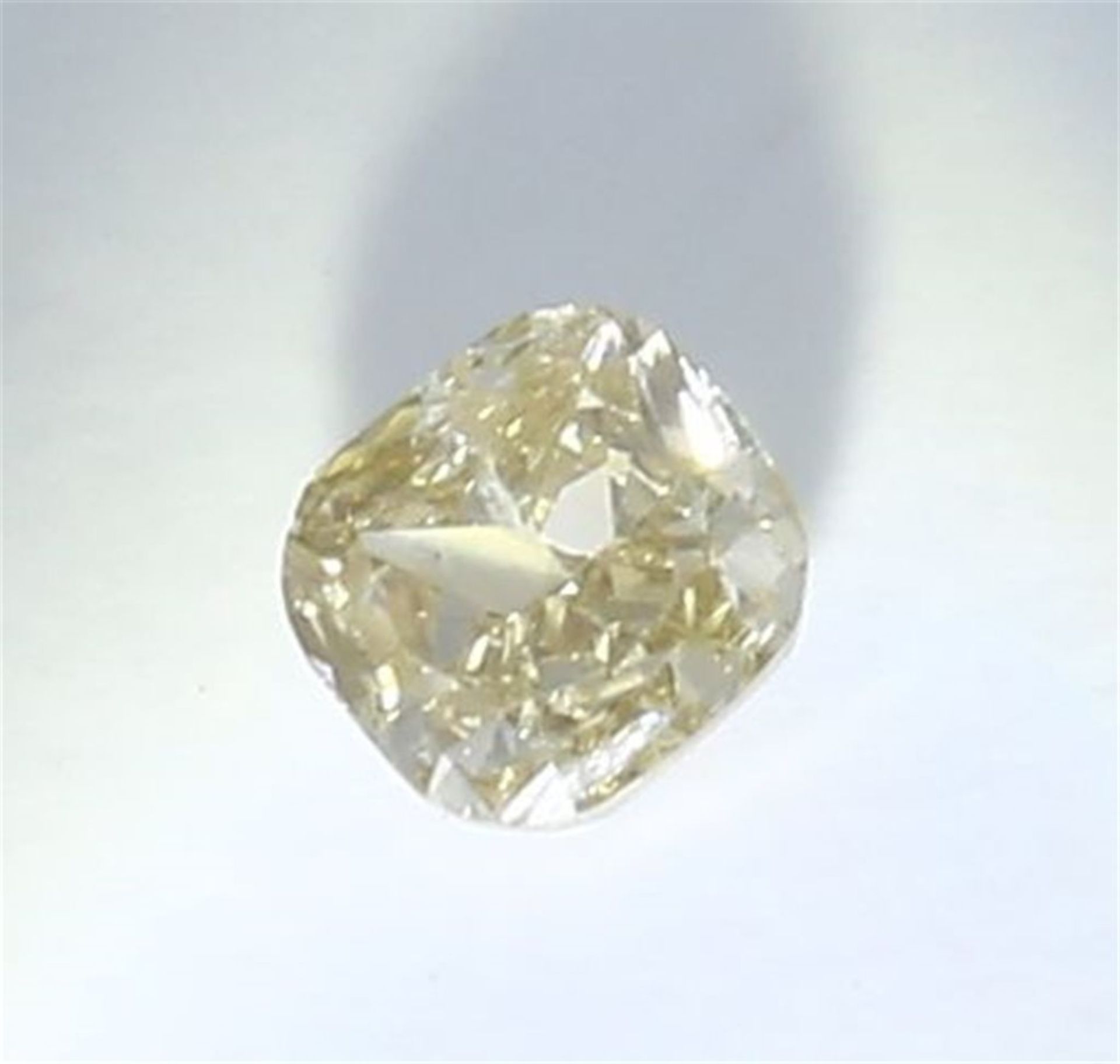 IGI Certified 0.56 ct. Square Cushion Modified Brilliant Diamond - Light Brown - I 2 - Image 6 of 10