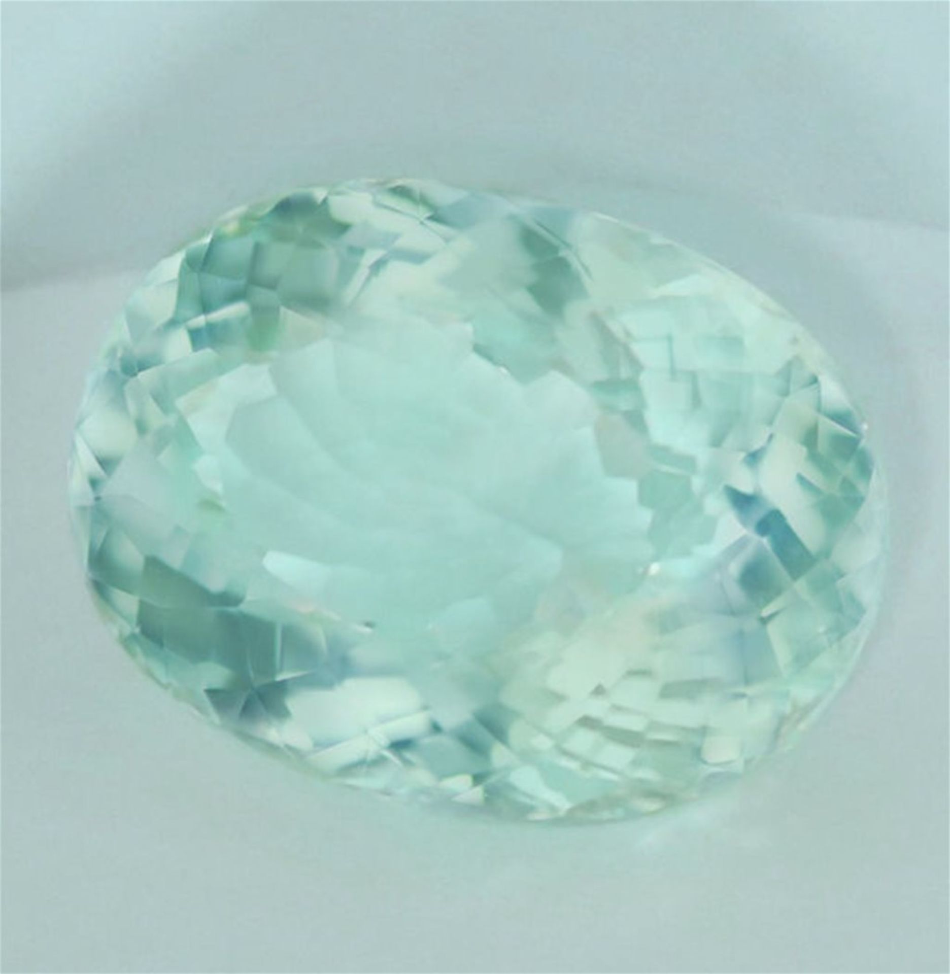 GIA Certified 15.14 ct. Neon Light Greenish Blue Paraiba Tourmaline - BRAZIL - Image 4 of 7