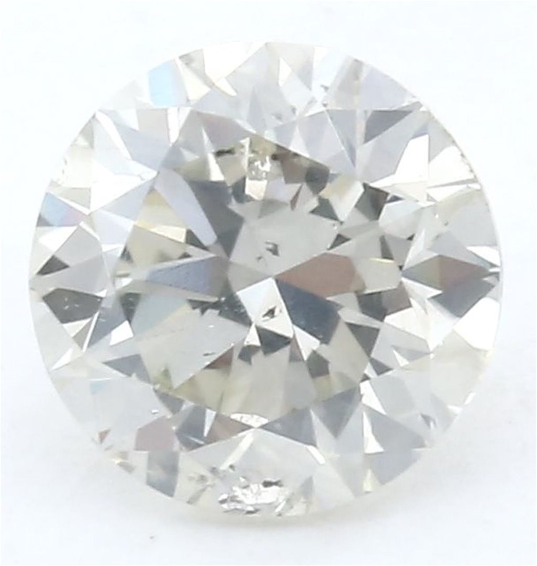 IGI Certified 0.91 ct. Round Brilliant Diamond - L - SI2